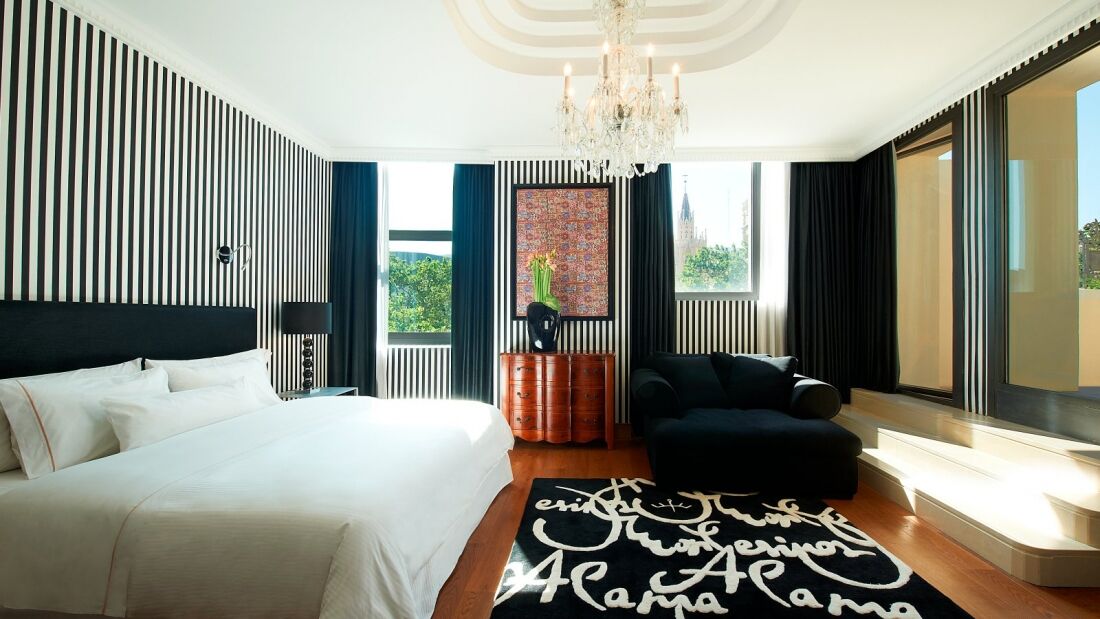 Hotel The Westin Valenza Esterno foto A room at the hotel