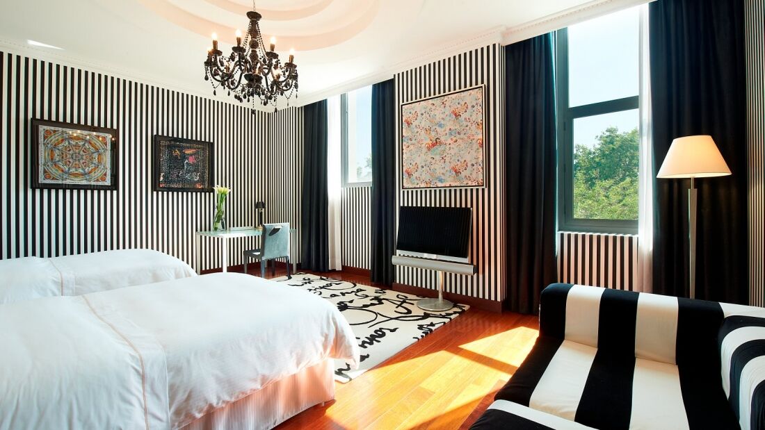 Hotel The Westin Valenza Esterno foto A room at the hotel