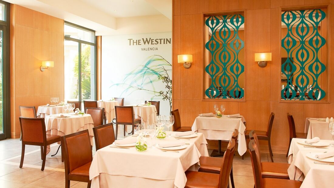 Hotel The Westin Valenza Esterno foto Restaurant
